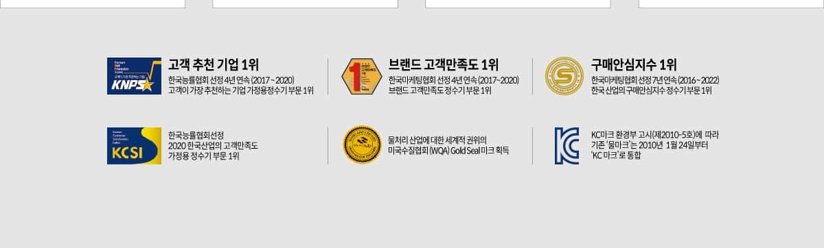코웨이 노블 정수기 빌트인 (냉온정) CHP-3140N 상세