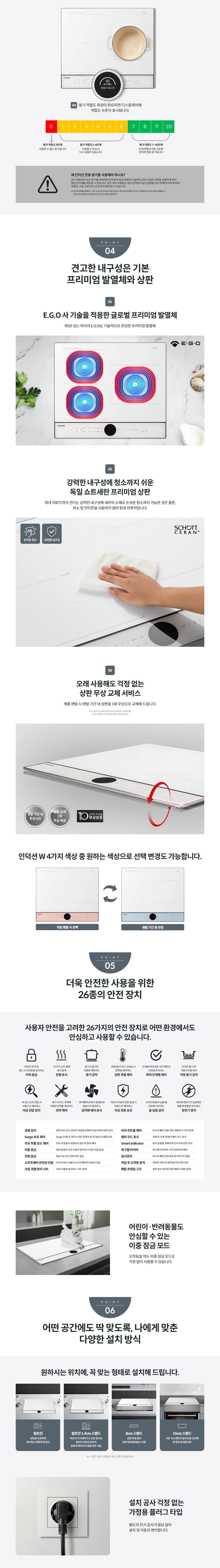 W 인덕션 (3구) CIP-30W 상세