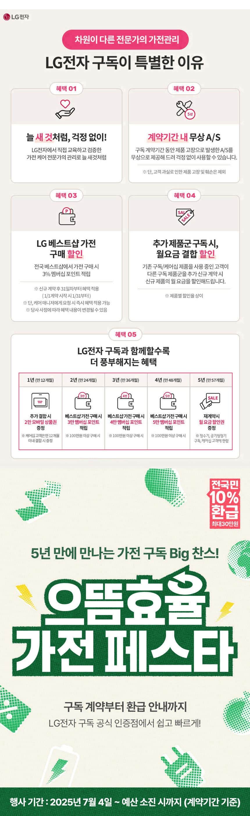 LG 휘센 벽걸이에어컨 22.8㎡ SQ07GA3WBS 상세