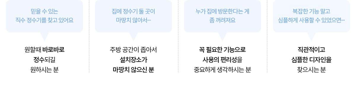 청호 자가관리 정수기 셀프 (냉정) WP-30C8460N 상세
