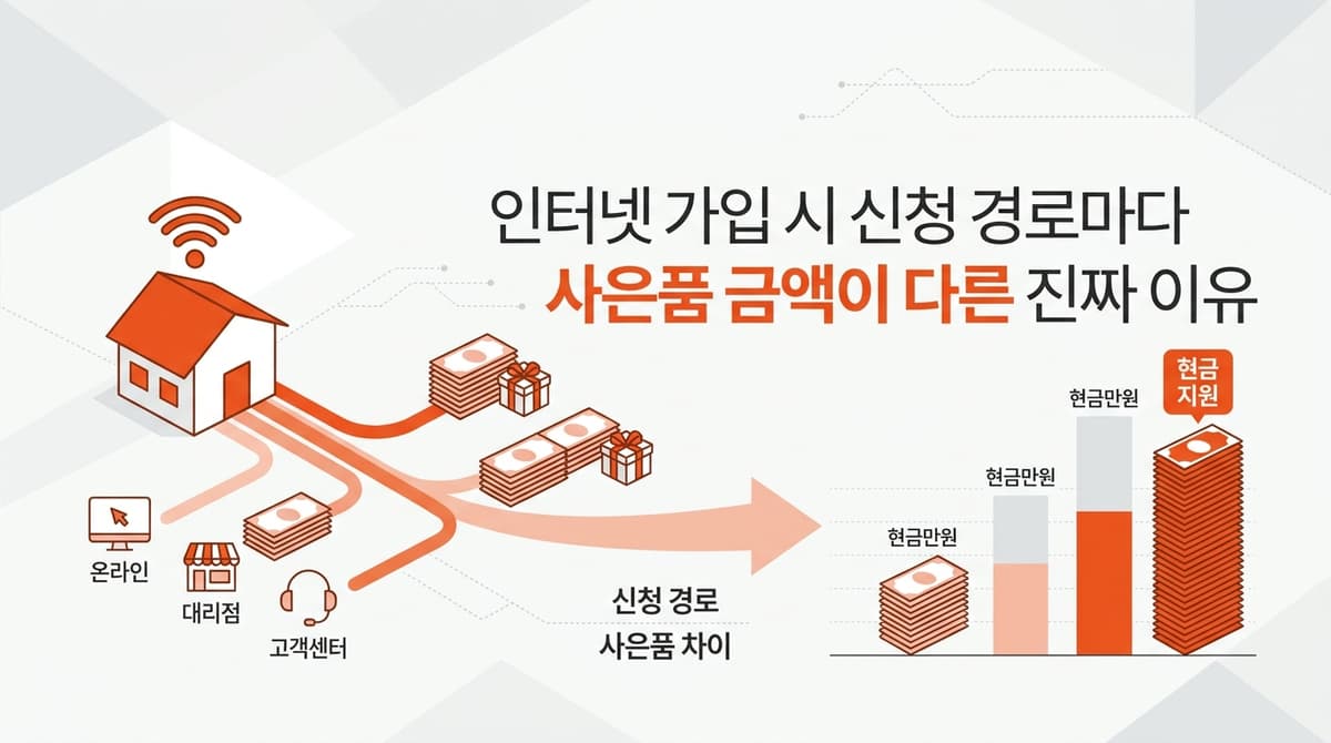 인터넷 가입 현금 대표 이미지