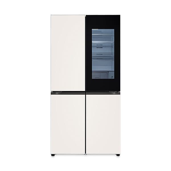LG 디오스 오브제컬렉션 STEM 베이직 냉장고 860L (노크온 매직스페이스) H875GBB442