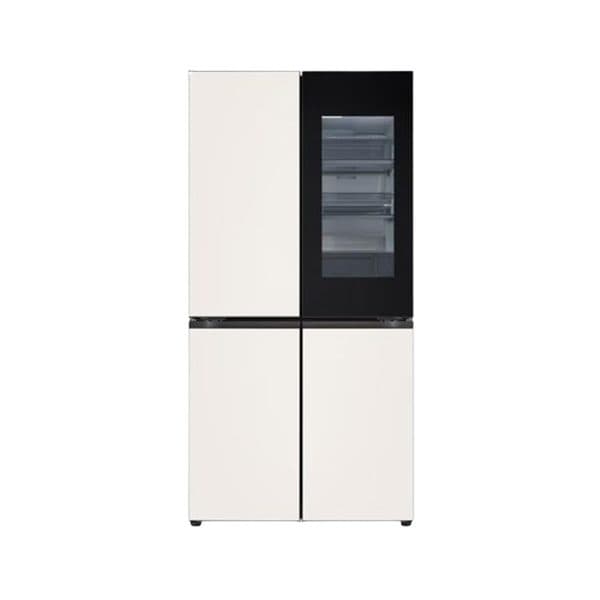 LG 디오스 AI 오브제컬렉션 STEM 베이직 냉장고 (노크온 더블매직스페이스) 854L M876G