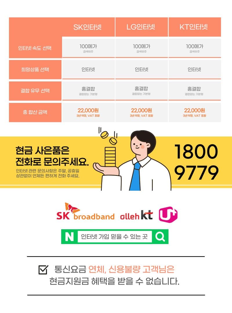 SKT 현금사은품 많이 주는 곳 비교하고 결정