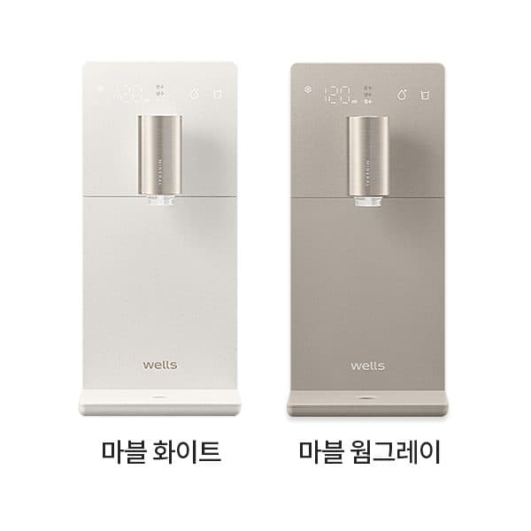 웰스 슬림원 직수 정수기 (냉온정) WS672