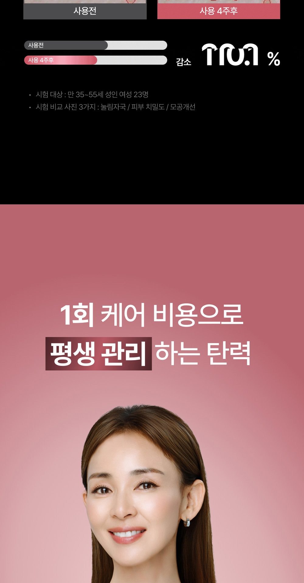 홈쎄라 야노시호 뷰티디바이스 10만샷 HIFU 하이푸 집중초음파 리프팅 디바이스 상세
