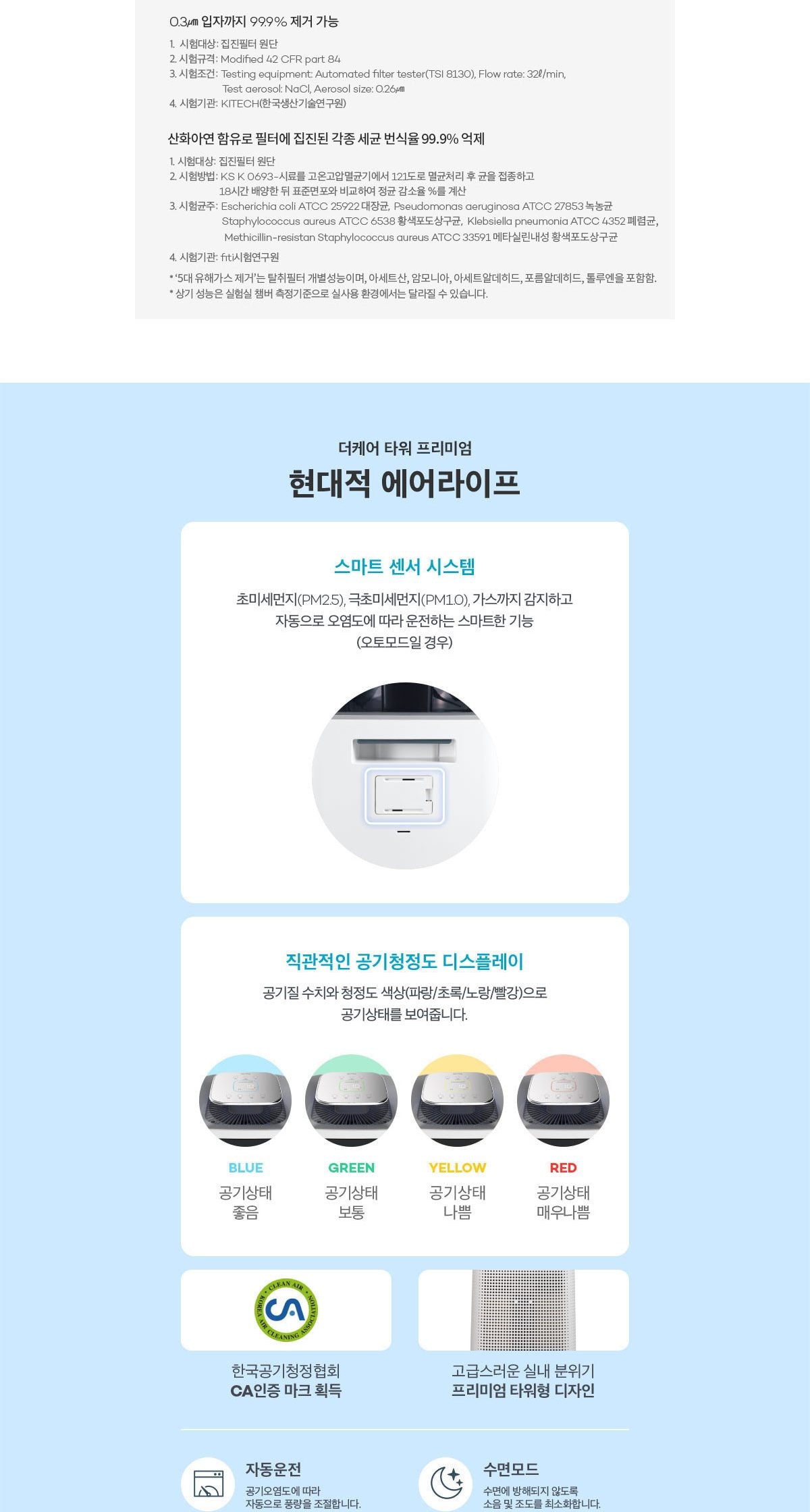 더케어 타워 프리미엄 세트 상세