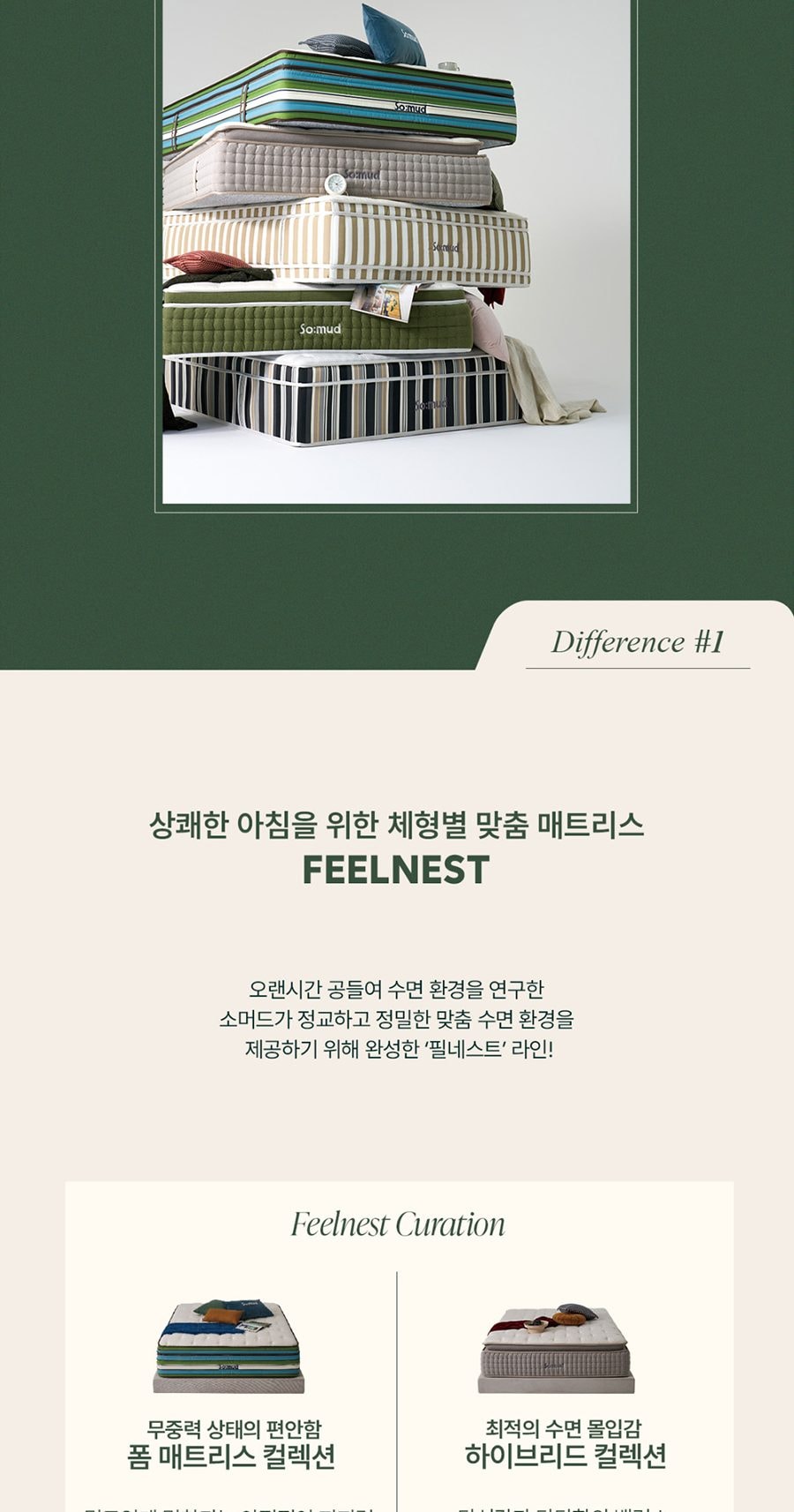 알버트 하이브리드 매트리스 킹 K 상세