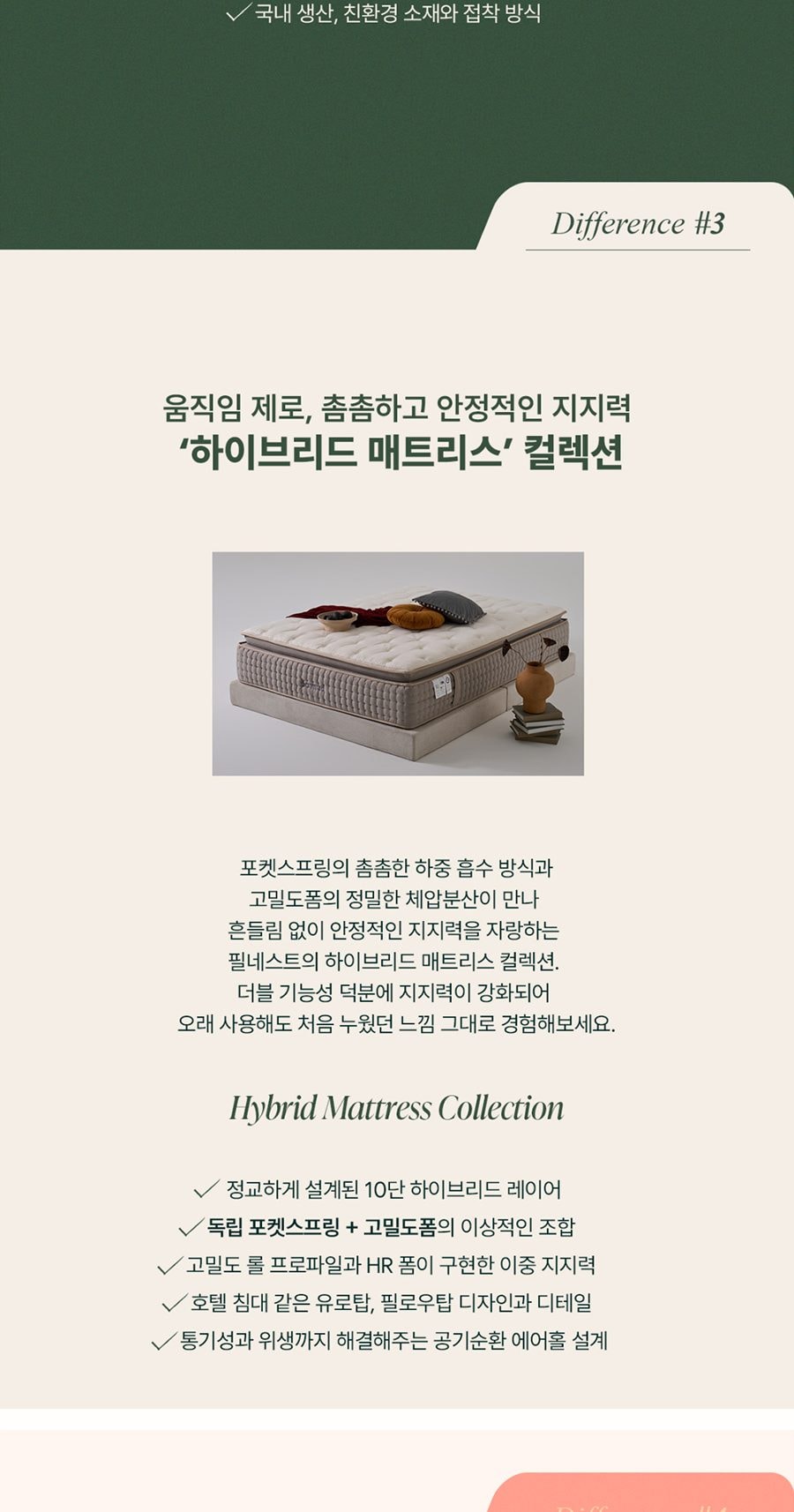 알버트 하이브리드 매트리스 퀸 Q 상세