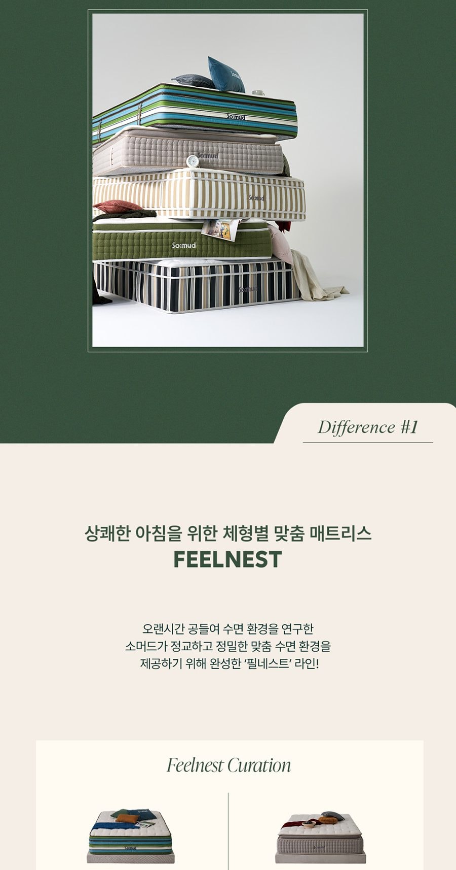 소머드 블린 폼 매트리스 슈퍼싱글 SS 상세