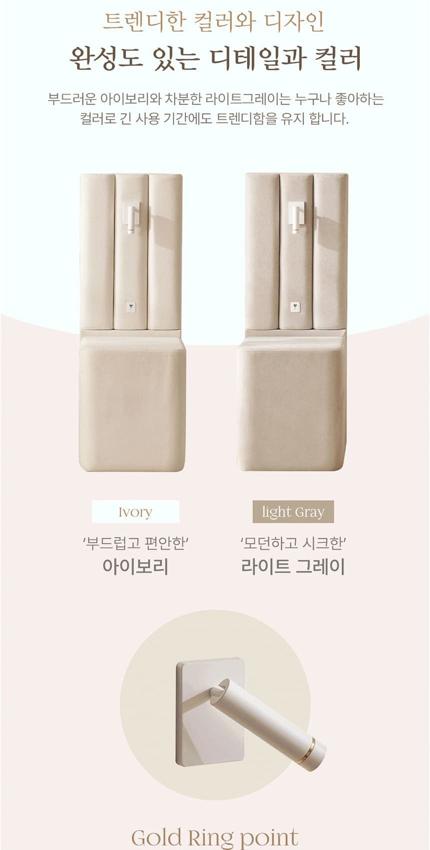 루즈노 프리미엄 침대 프레임+매트리스+패널 1개 세트 (SS트윈) 상세