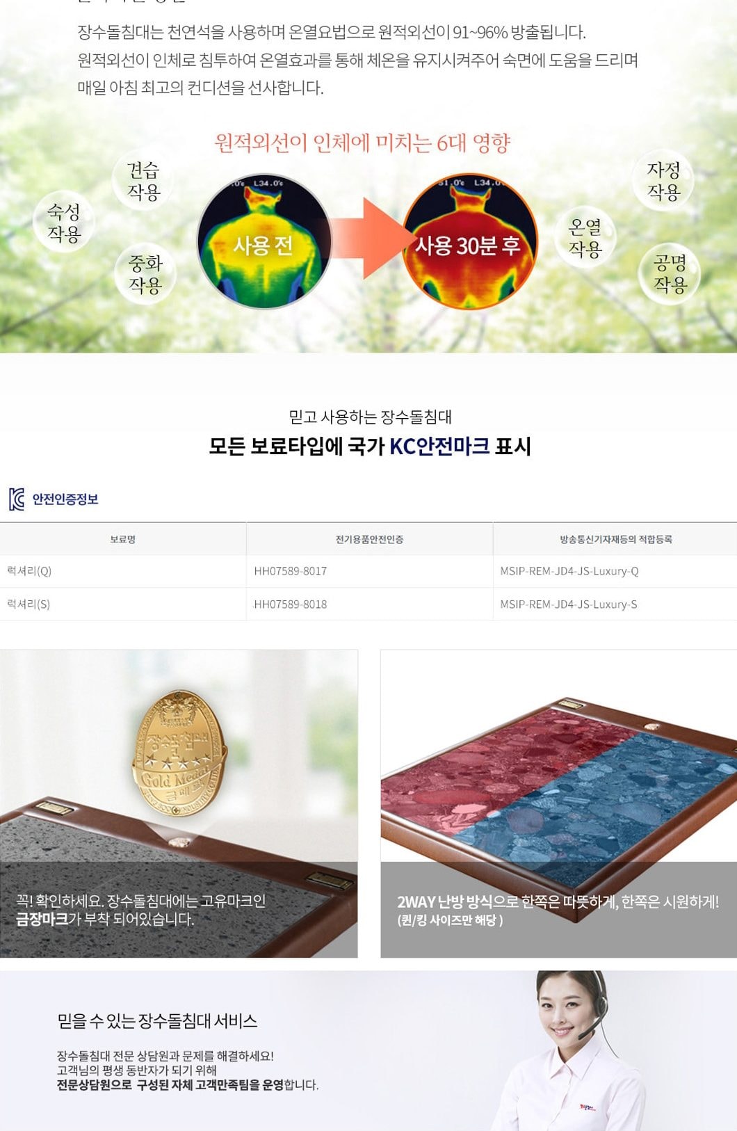 맥반석침대 1841-1Q 상세