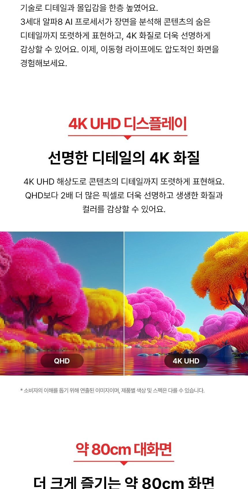 LG 스탠바이미 2 Max 79cm 상세