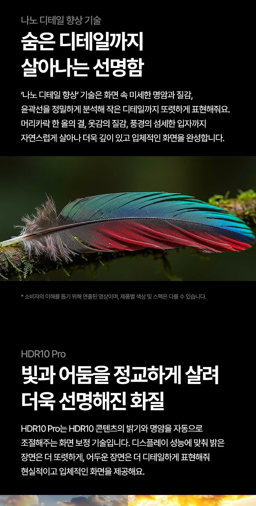 LG NANO 4K UHD AI (벽걸이형/스탠드형)138cm 상세