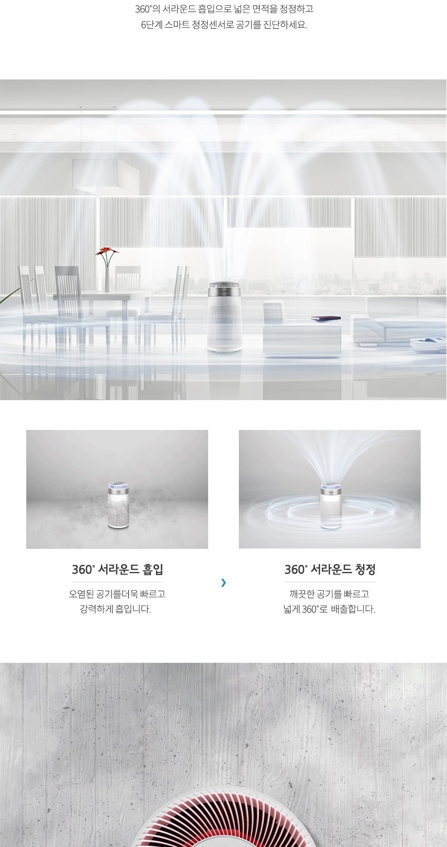 쿠쿠 에어안심 공기청정기 상세