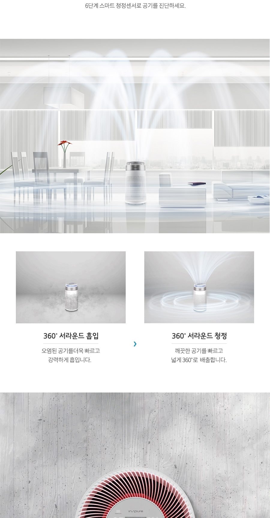 쿠쿠 W8200 펫 공기청정기 상세