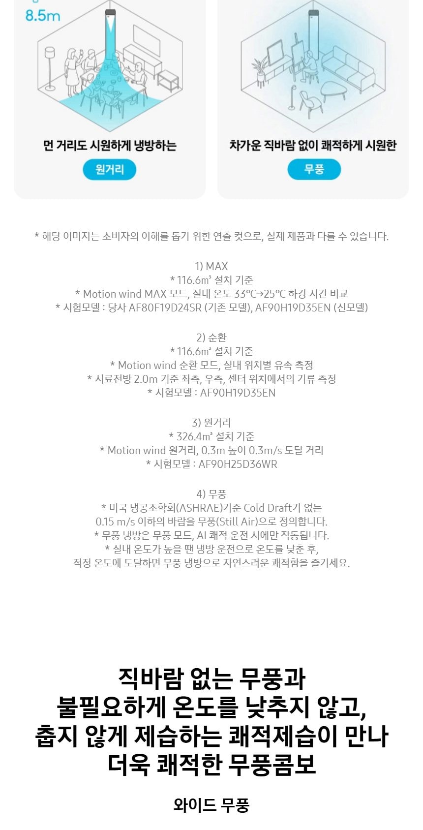 비스포크 AI 무풍콤보 갤러리 프로 62.6㎡ 상세