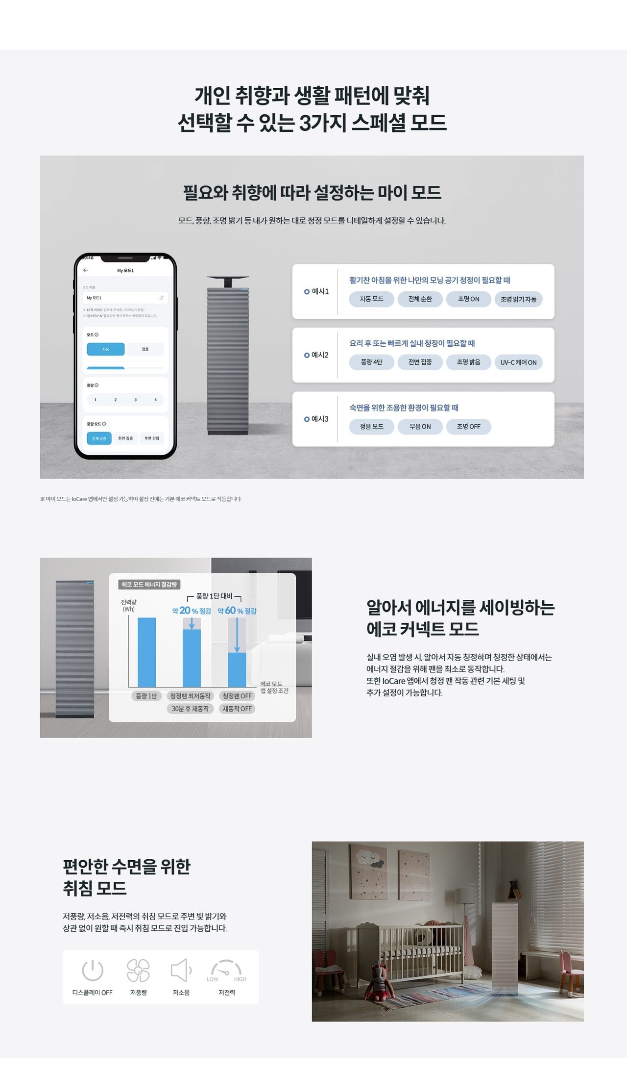 코웨이 노블 공기청정기2 132㎡(40평)형 상세