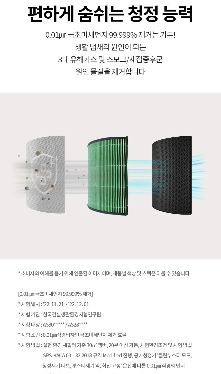 LG 퓨리케어 360˚ 공기청정기 플러스 99㎡(30평) (프리미엄서비스) 상세