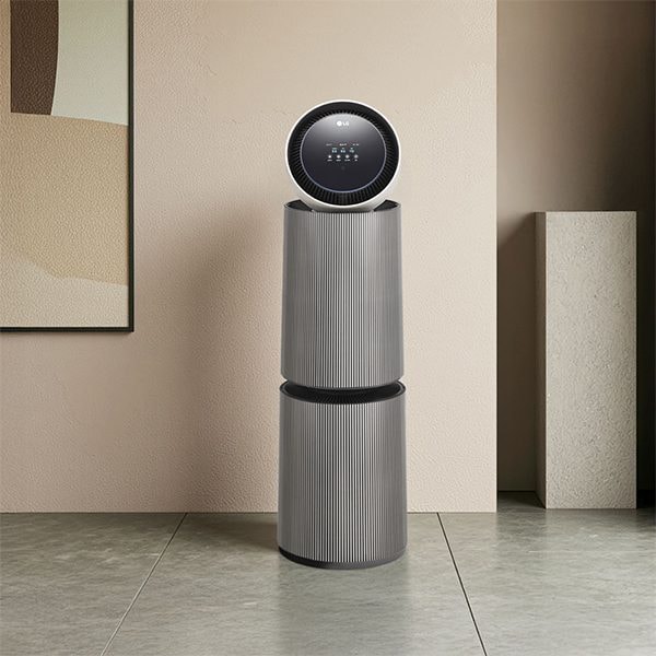 LG 퓨리케어 AI 오브제컬렉션 360˚ 공기청정기 M5 + 무빙휠 세트 109㎡