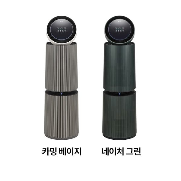 LG 퓨리케어 AI 오브제컬렉션 360˚ 공기청정기 M7 + 무빙휠 세트 (114.0㎡) (라이트플러스)