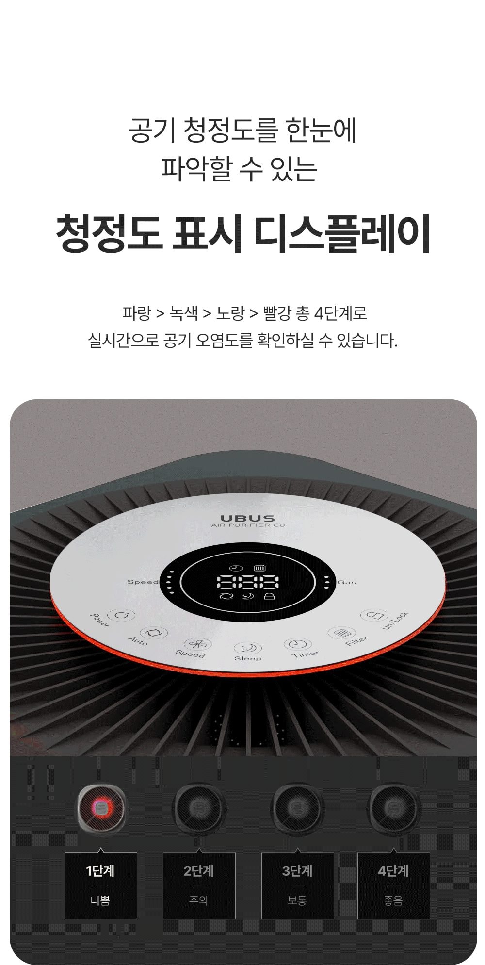 유버스 항균청정기 CU 상세