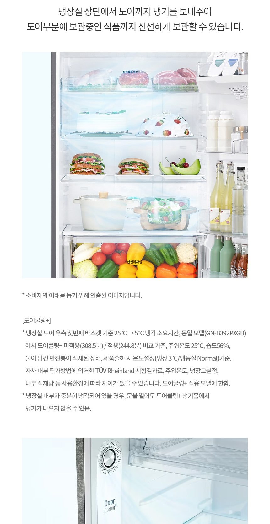 LG 일반형 냉장고 507L 상세