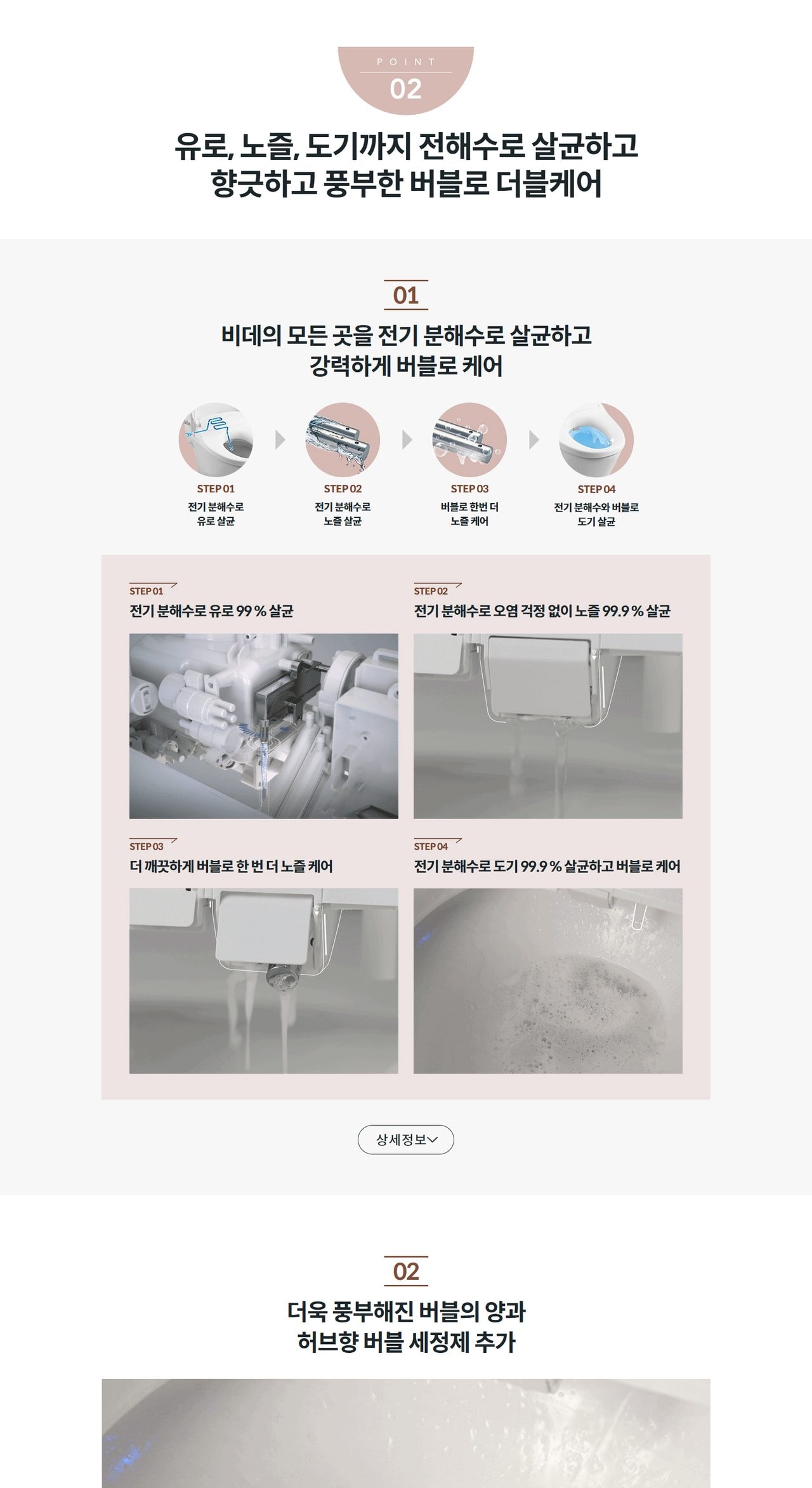 코웨이 더블케어 비데 2 상세