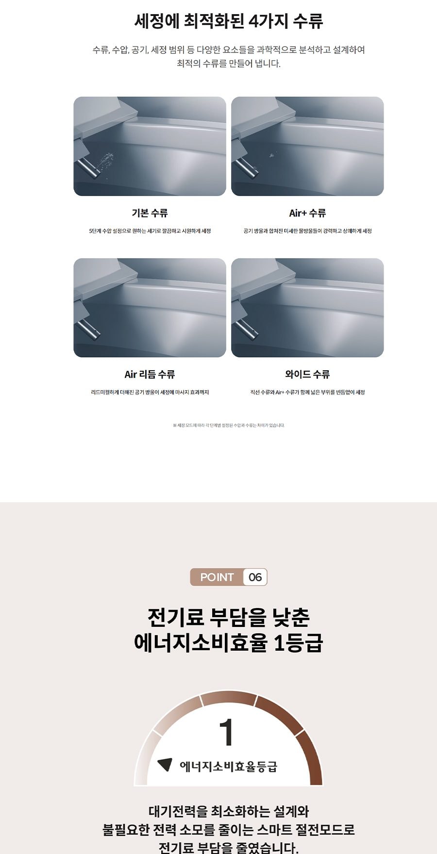코웨이 더매너 비데 플러스 상세
