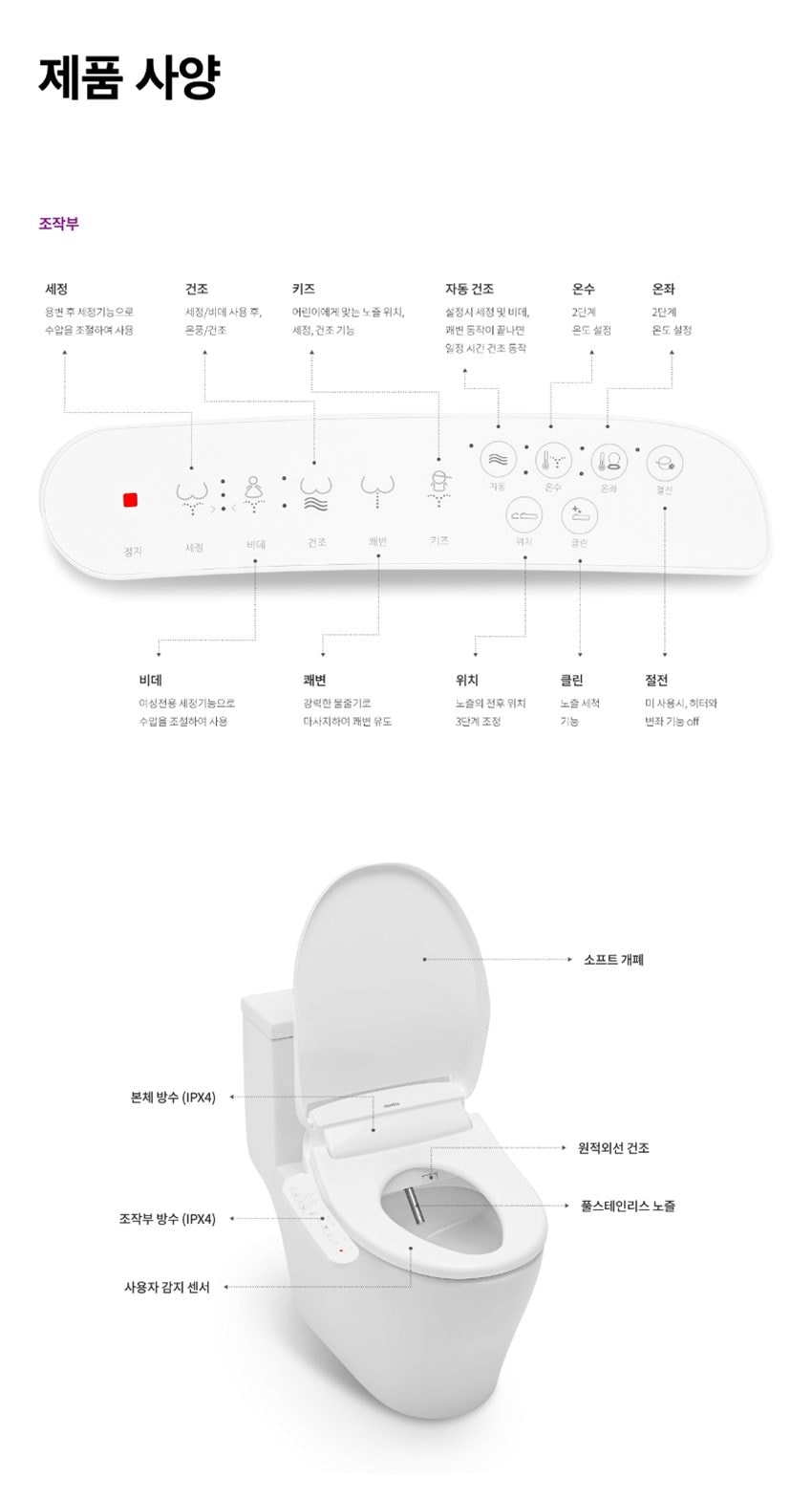 스마트+비데 상세