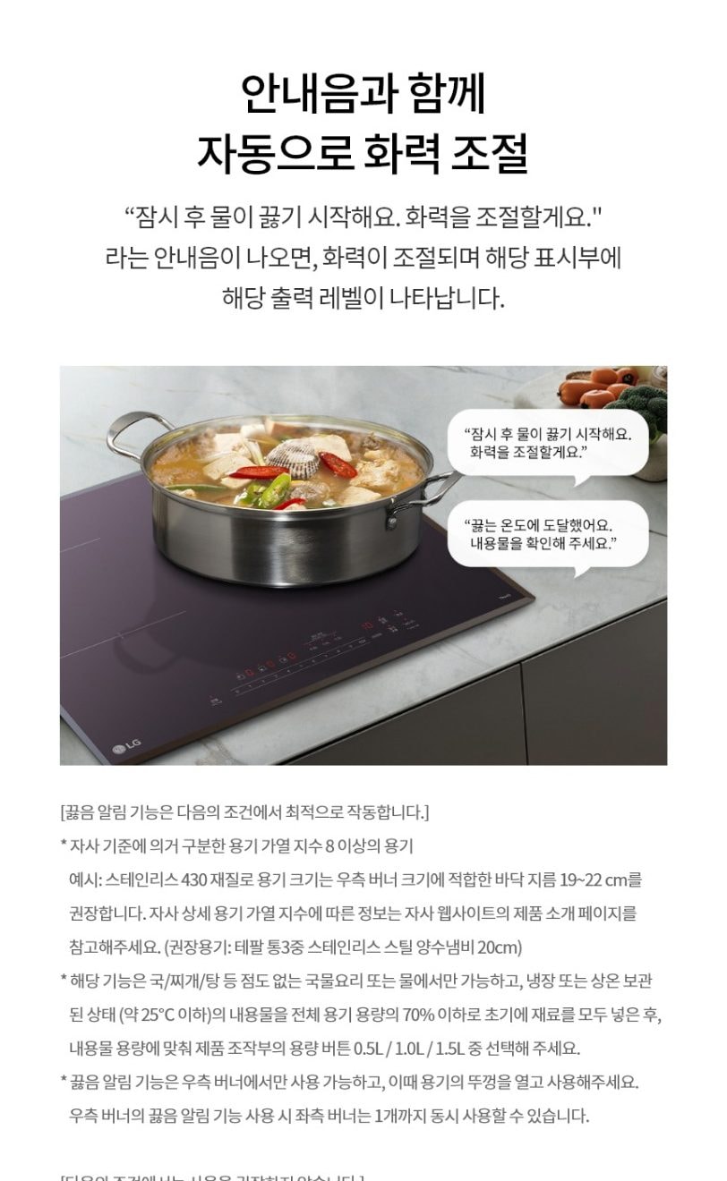 LG 디오스 인덕션 빌트인 상세