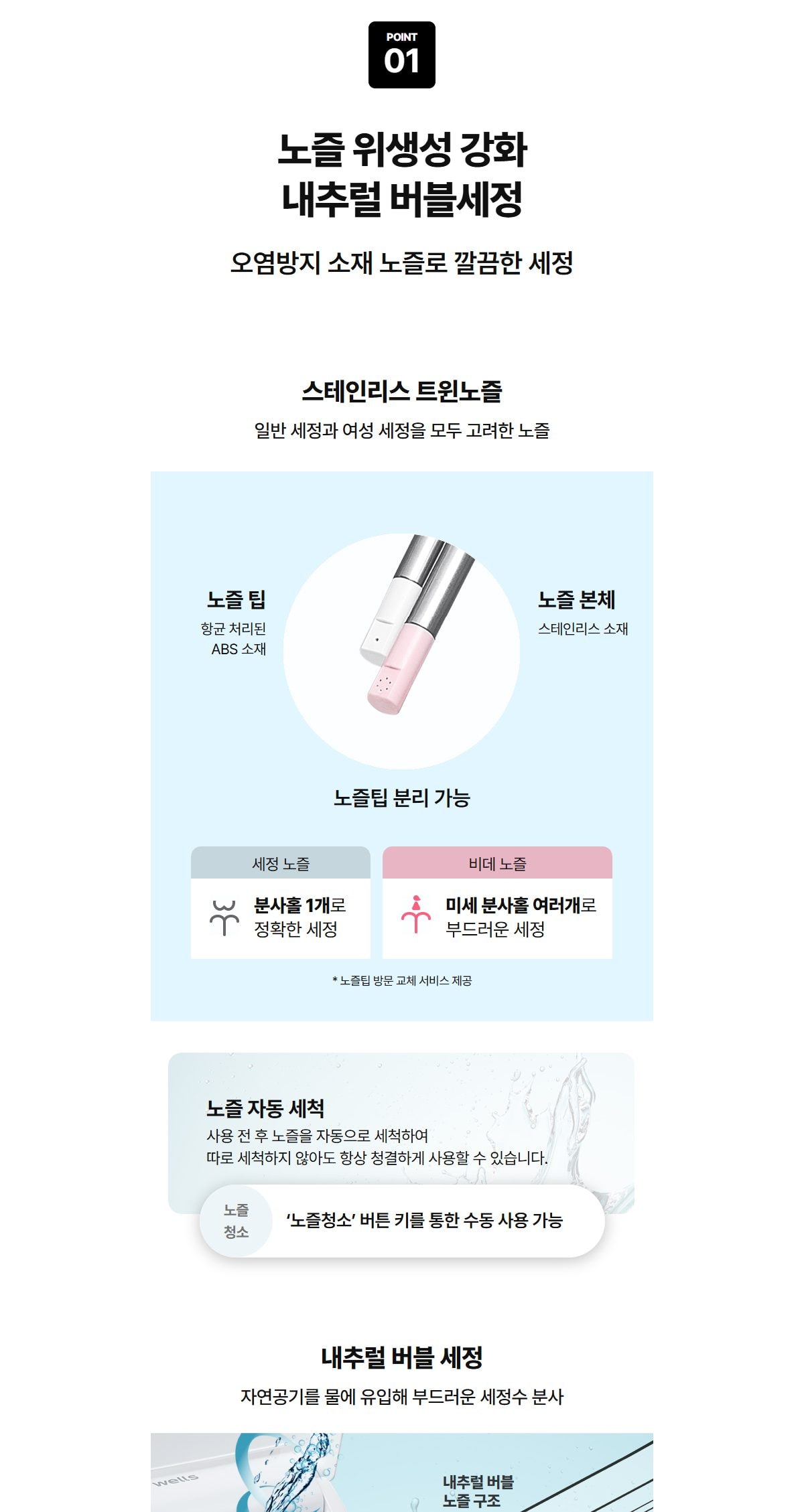 웰스 비데 트윈 라이트 상세