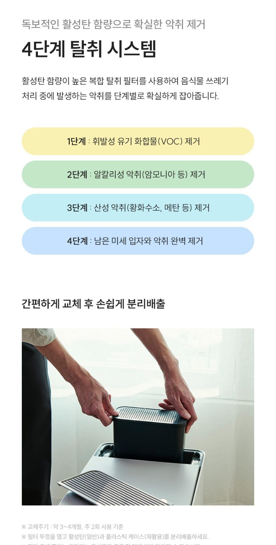 쿠쿠 에코웨일 건조분쇄형 음식물처리기 2.6L 상세