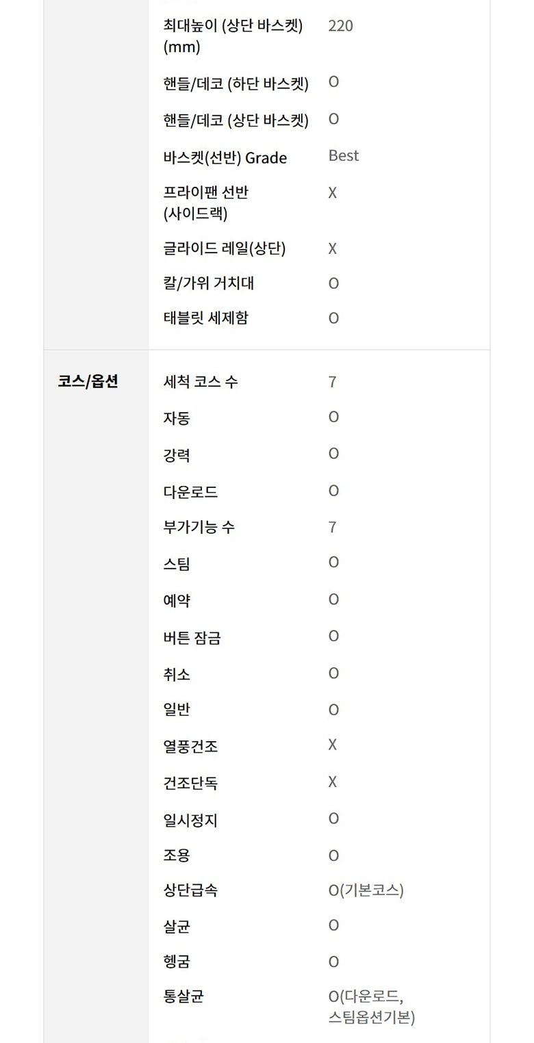 LG 디오스 오브제컬렉션 식기세척기 프리스탠딩/14인용 상세
