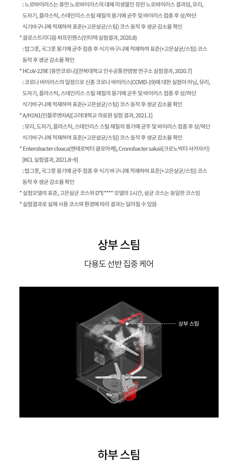 LG 디오스 오브제컬렉션 식기세척기 프리스탠딩/14인용 상세
