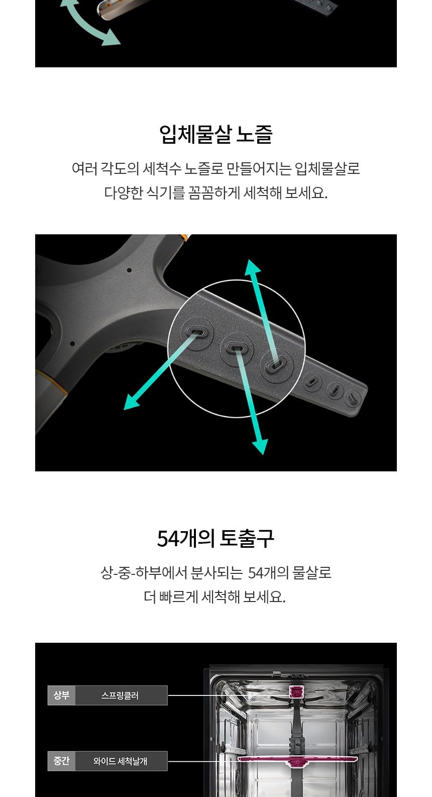 LG 디오스 오브제컬렉션 식기세척기 열풍+스팀 14인용 상세