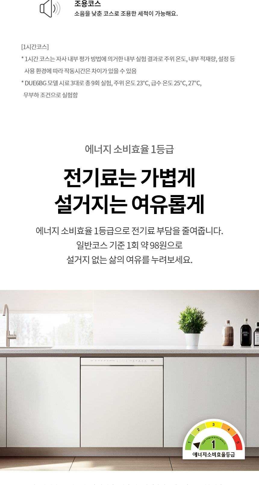 LG 디오스 오브제컬렉션 식기세척기 열풍+스팀 14인용 상세