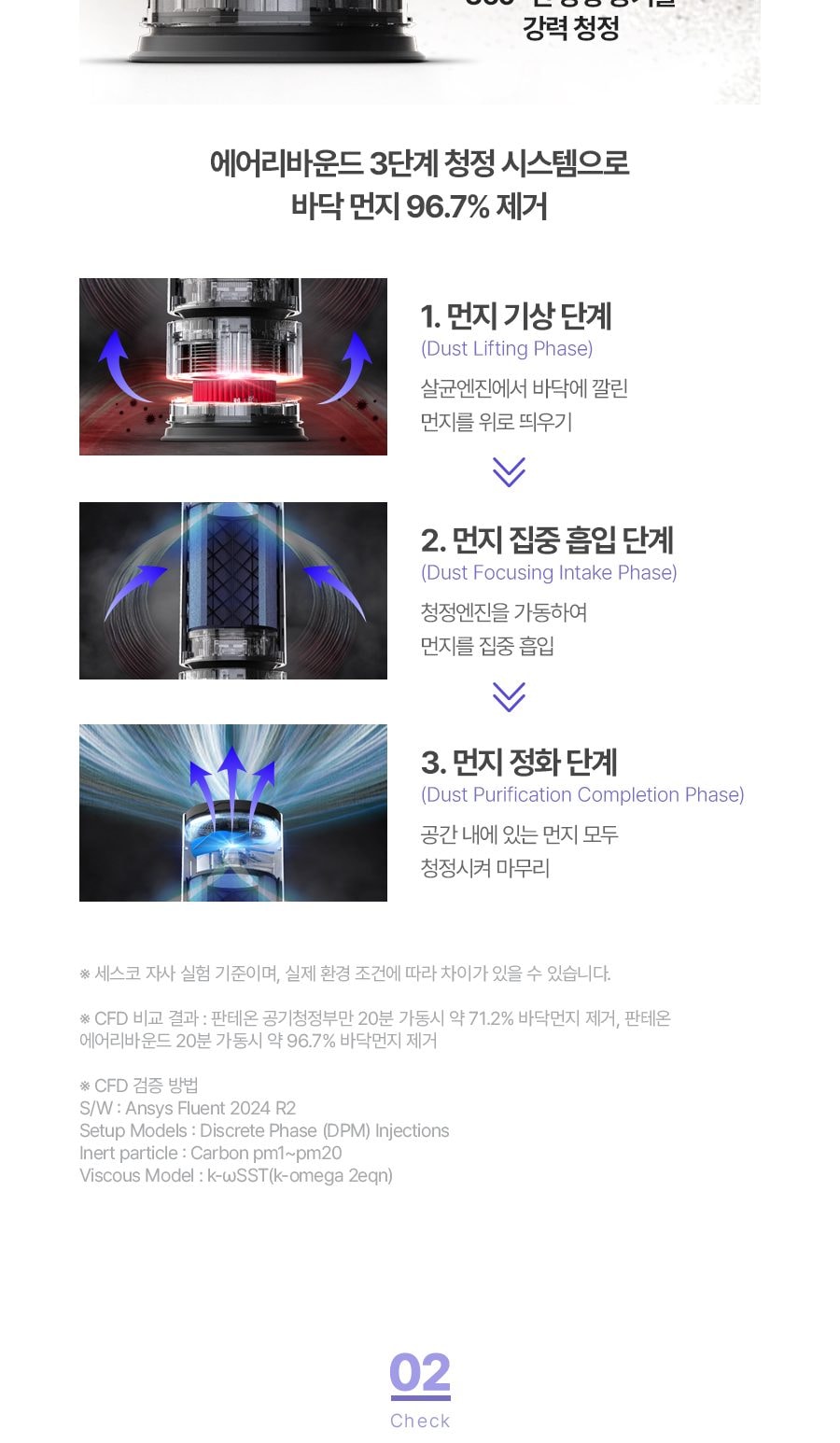 트루살균 공기청정기 판테온 82㎡(25평) 상세