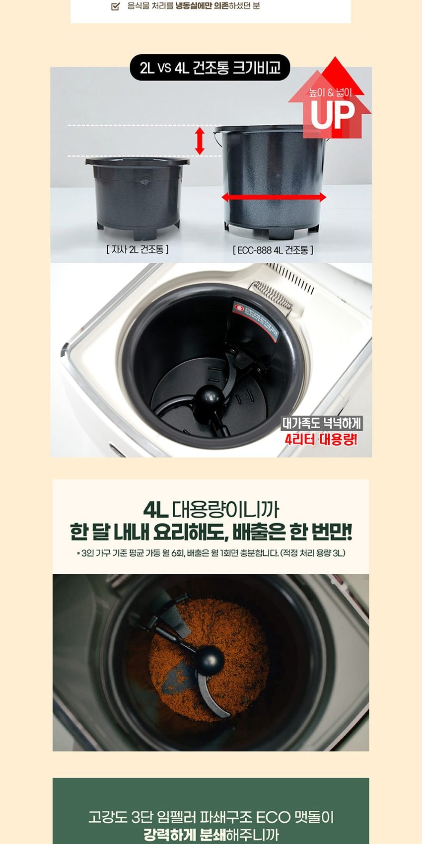 음식물처리기 상세