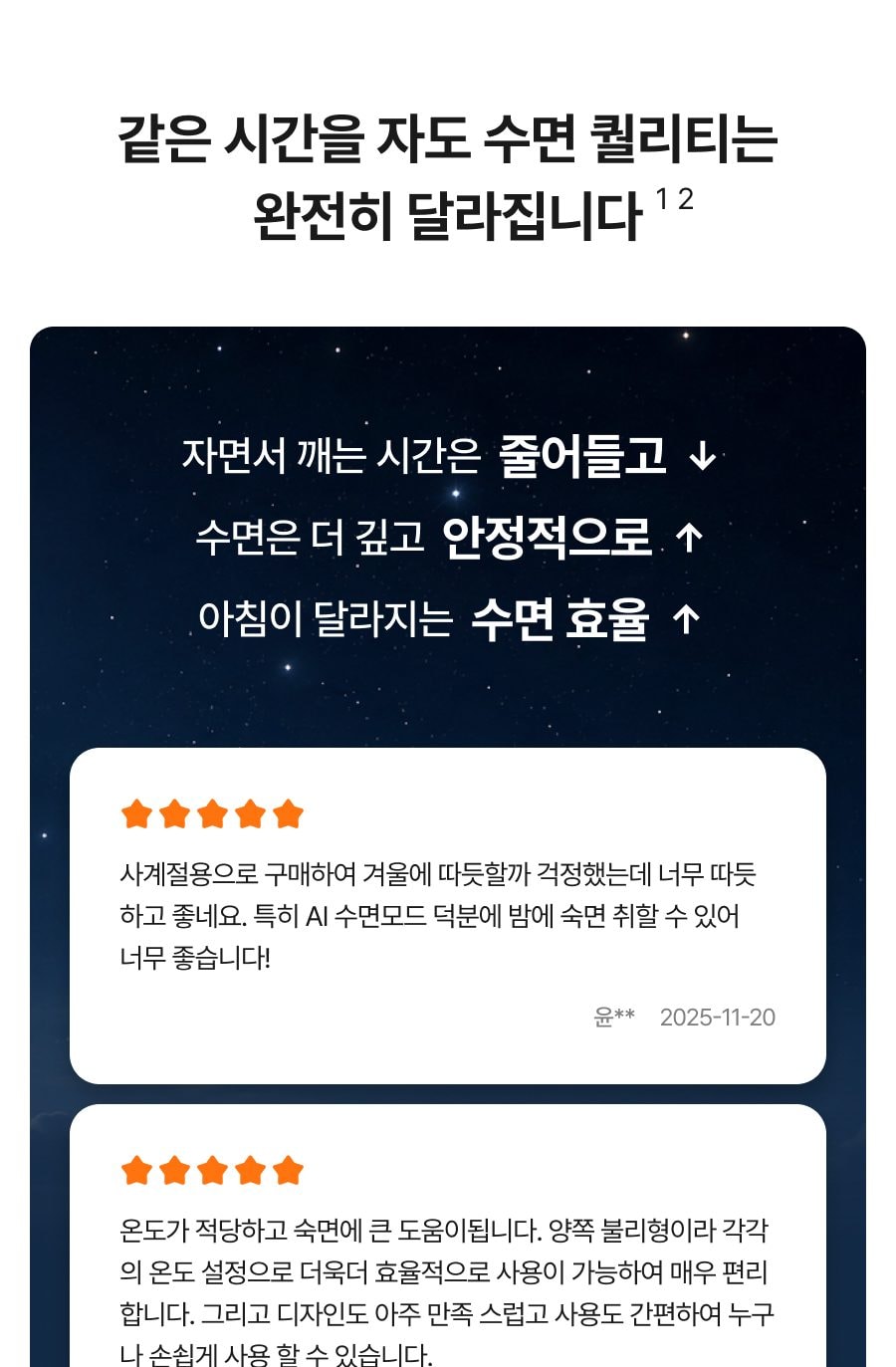 나비엔 숙면매트 사계절 AIR (퀸) 상세