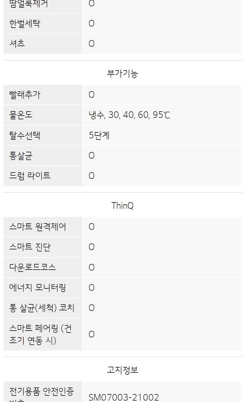 LG 트롬 오브제컬렉션 세탁기 24kg 상세