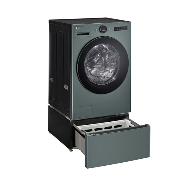LG 트롬 오브제컬렉션 워시콤보 + 키높이 수납함 세탁 25kg / 건조15kg (자동세제X)