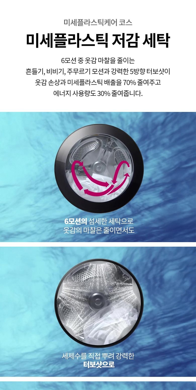 LG 트롬 세탁기 24kg 상세