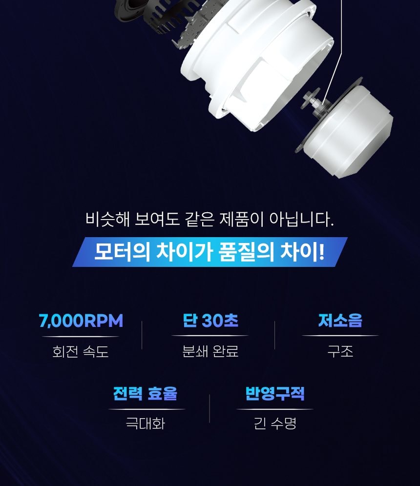 유버스 싱크샤크 음식물처리기 상세