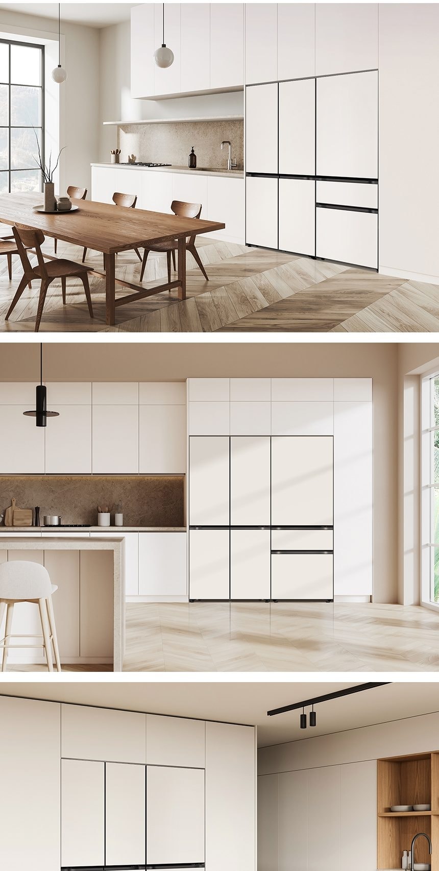LG 디오스 AI 오브제컬렉션 냉장고 Fit & Max 650L 상세