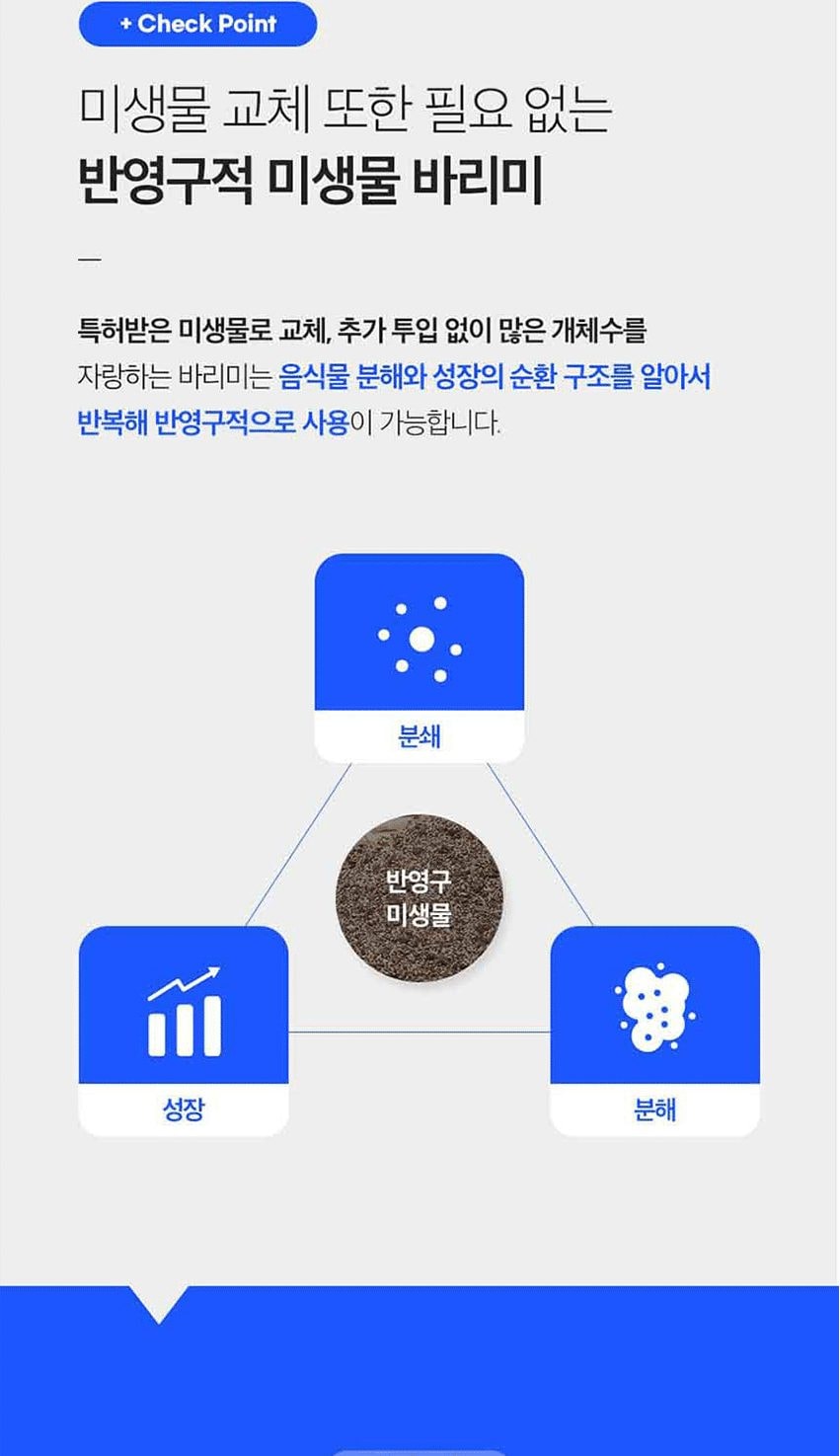 바리미 미생물 음식물처리기 0.5kg(블랙) 상세