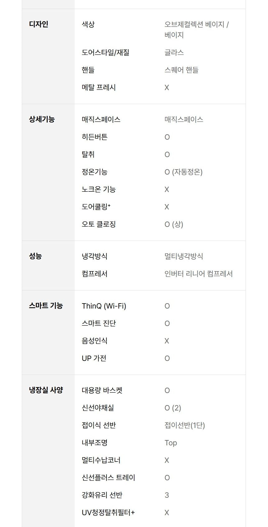 LG 디오스 AI 오브제컬렉션 STEM 얼음정수 냉장고 (매직스페이스) 상세