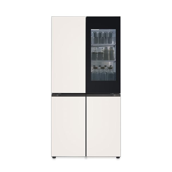 LG 디오스 오브제컬렉션 STEM 베이직 냉장고 Fit & Max (노크온) 601L