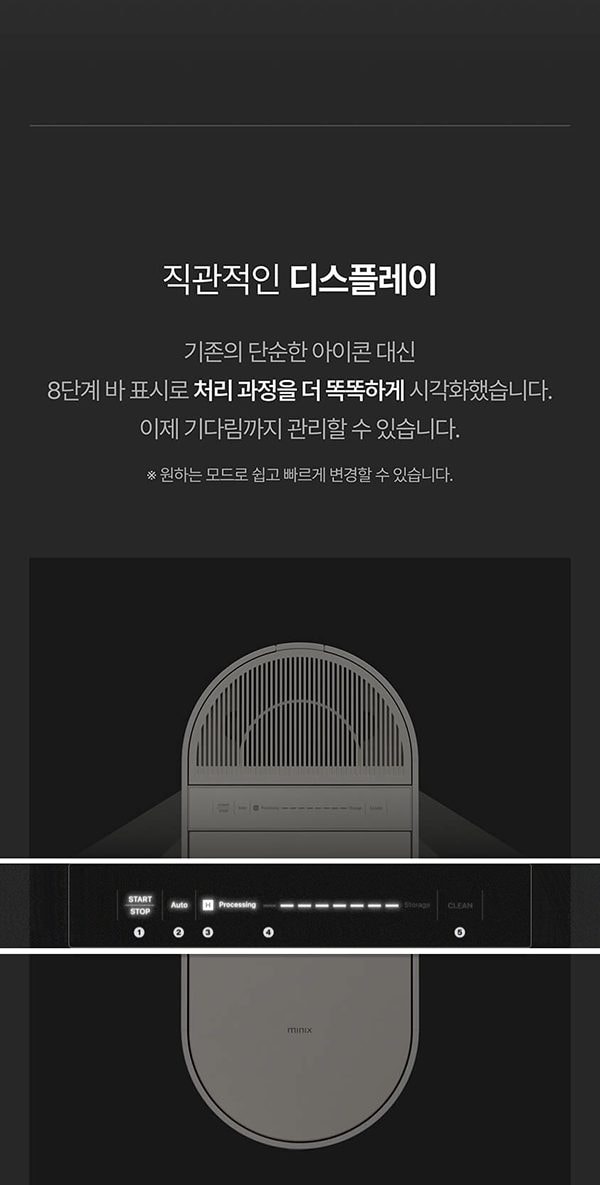 더 플렌더 MAX 음식물처리기 3L 그레이지 상세