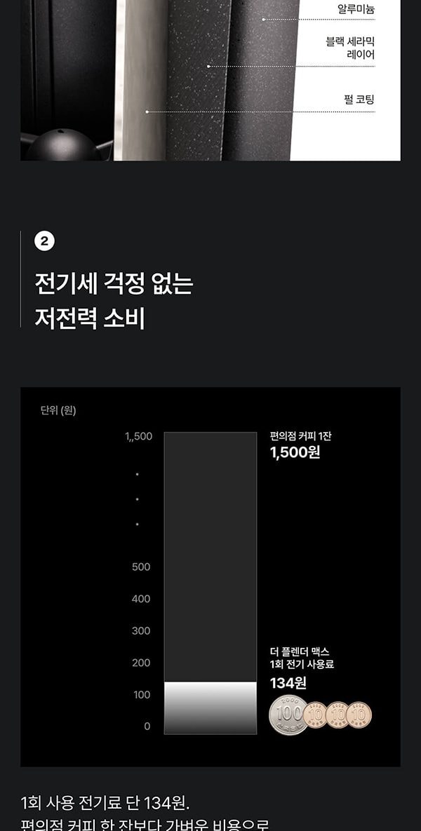 더 플렌더 MAX 음식물처리기 3L 그레이지 상세